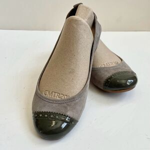 Cole Haan Air Jenni Ballet Flats Dark Grey Iron Sz 6B Quiet Luxury